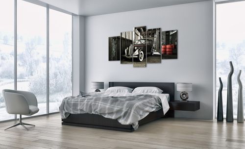 Obraz Na Płótnie - Samochód Garaż  - 160X85 Cm - Ea160X85-2557 na Arena.pl