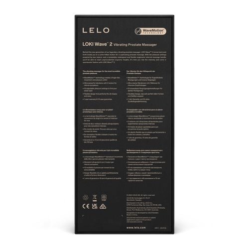 masażer prostaty loki wave 2 black lelo na Arena.pl