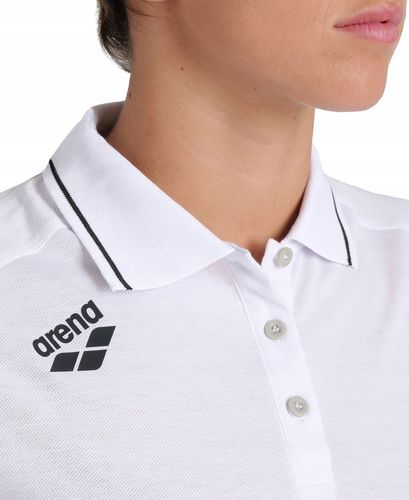 Koszulka sportowa damska Arena Women's Poloshirt Solid White R.XL na Arena.pl