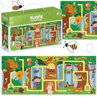puzzle edukacyjne moja leśna wycieczka 10 el. dodo dla dzieci 300585