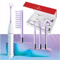 Rubica Darsonval Urządzenie Kosmetyczne + 4 Peloty do Skóry Twarzy