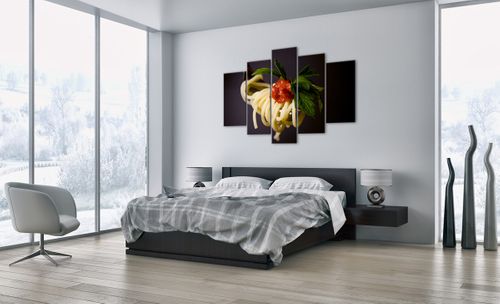 Obraz Na Płótnie - Spaghetti Sos  - 150X100 Cm - Ea150X100-1307 na Arena.pl