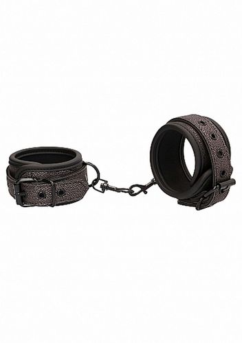 skórzane kajdanki - elegant wrist - titanium grey na Arena.pl