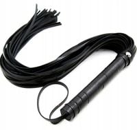 SKÓRZANY PEJCZ BICZ BAT 60cm SEX BDSM BONDAGE