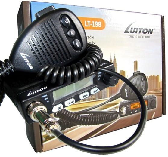 Radio CB Luiton LT-198 mini AM/FM 12/24V zdjęcie 1