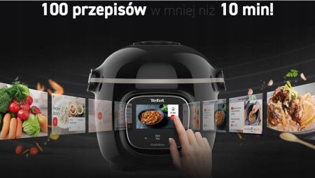 Multicooker TEFAL Cook4me Touch CY912 szybkowar 6l WI-FI na Arena.pl