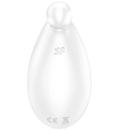 Biały masażer łechtaczki zdjęcie 4