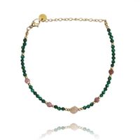 Bransoletka Na Rękę Stal Chirurgiczna Pozłacana 14K Złotem Bst1403