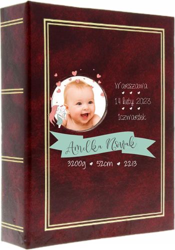 METRYCZKA DZIECKA PREZENT ALBUM NA ZDJĘCIA DATA na Arena.pl