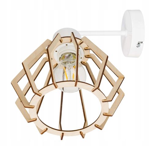 LAMPA KINKIET E27 ścienny stały loft drew BRYLANT na Arena.pl