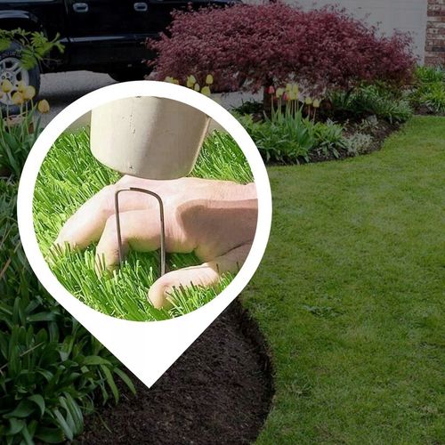 Kotwy Gruntowe Ocynkowane Szpilki do Agrowłókniny 30cm 4mm Zestaw 20 Sztuk na Arena.pl