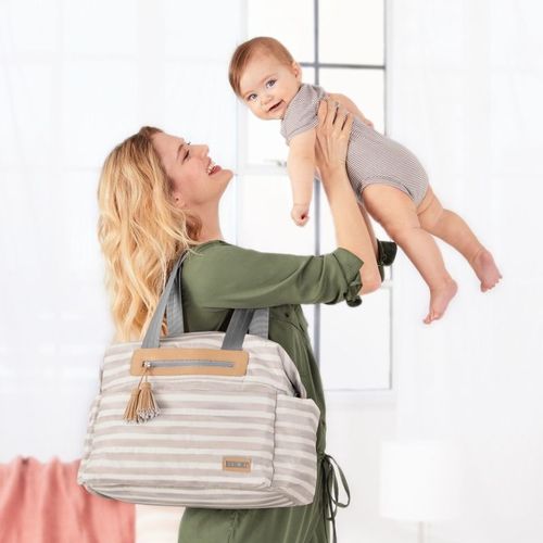 Skip Hop - Torba Riverside Oyster Stripe na Arena.pl