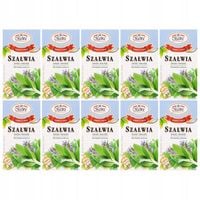 Malwa Herbatka ziołowa szałwia 20 g (20 x 1 g) x 10 sztuk