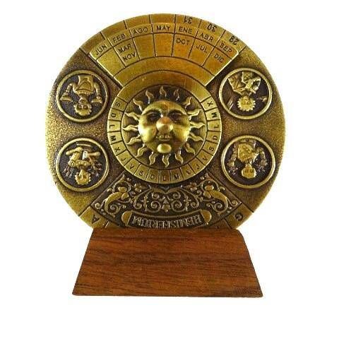 Mosiężny kalendarz wieczysty H27 na Arena.pl