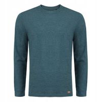 Longsleeve męski zielony melanż Bastian Rozmiar - M