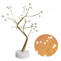 DRZEWKO LED Ozdobne SZCZĘŚCIA ŚWIĄTECZNE Lampki DEKORACJA PIĘKNA Choinka