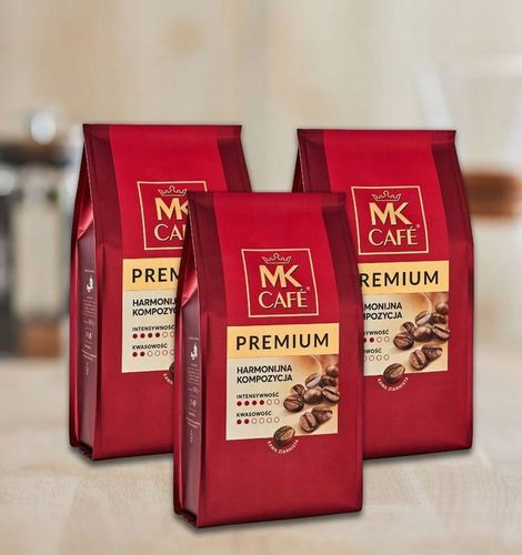Kawa ziarnista MK Cafe Premium 3x1kg na Arena.pl