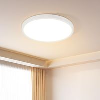 Biała okrągła lampa sufitowa LED 17W Ø28cm 4000K IP44 lampa sufitowa LED