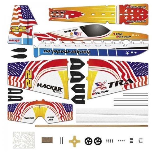 XTRA Vector Metal ARF - Samolot Hacker Model na Arena.pl