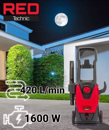 MYJKA CIŚNIENIOWA 230 BAR MOC 1600W TURBO LANCA ALUMINIOWA POMPA ZESTAW XXL na Arena.pl