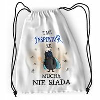 Plecak Dla Inspektora Sportowy Szkolny Worek Torba Z Nadrukiem Ze Zdjęciem