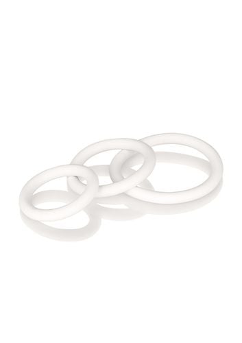 rubber ring   3 piece set white na Arena.pl