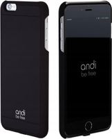 Skórzane czarne etui do iPhone 7 andi be free