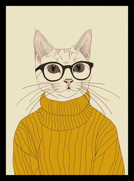 Plakat 20,5x28,4cm Intelektualista zdjęcie 2