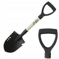 DEDRA SAPERKA MAŁA ŁOPATA SZPADEL SOLIDNA 68CM WIELOZADANIOWA OSTRA