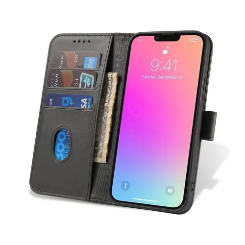etui z klapką magnet case do pixel 8 pro - czarne na Arena.pl
