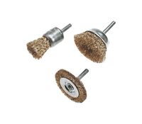 SZCZOTKI DRUCIANE TARCZOWE 3 SZTUKI - T 62H613