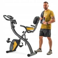 Rower stacjonarny składany xbike z ekspanderami hopsport