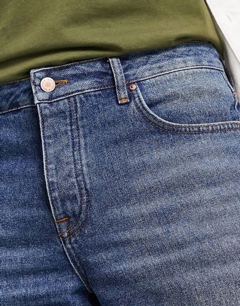 JEANSY MĘSKIE NIEBIESKIE PROSTE 7/8* W26 L30 VAF zdjęcie 3