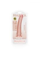 slim realistic dildo with suction cup   7/ 18 cm