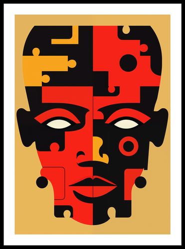 Plakat 42x59,4cm Puzzle Tożsamości na Arena.pl