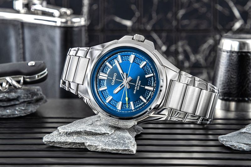 zegarek męski casio solar mtp-rs100d-2avdf + box zdjęcie 6