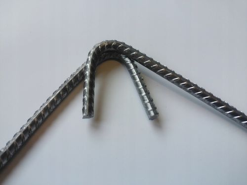 Strzemiona zbrojeniowe 18x18 fi 6mm, żebrowane CNC - 100 sztuk na Arena.pl