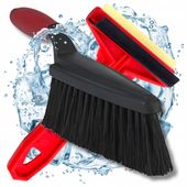 Szczotka do odśnieżania Vikan 33,5cm + skrobaczka Murska mosiężna do szyb