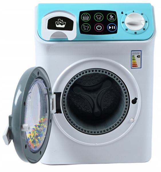 DUŻA PRALKA AUTOMATYCZNA RUCHOMY BĘBEN 4 PROGRAMY ŚWIATŁO DŹWIĘK zdjęcie 2