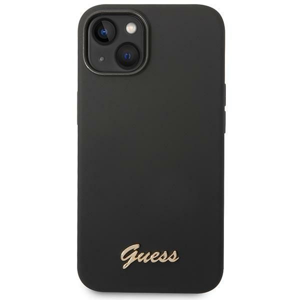 Etui Guess do iPhone 15 Plus, iPhone 14 Plus, Czarny zdjęcie 3