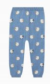 Purebaby Leginsy On The Farm z organicznej bawełny i wełny 18-24M