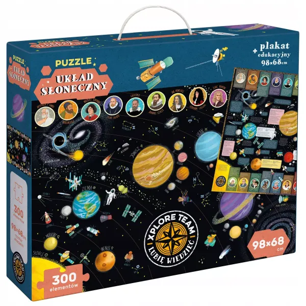 Puzzle 300 elementów. Układ słoneczny zdjęcie 1