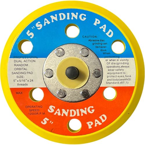 Dysk z rzepem Falon-Tech 125 mm FT12504 do szlifierki mimośrodowej na Arena.pl