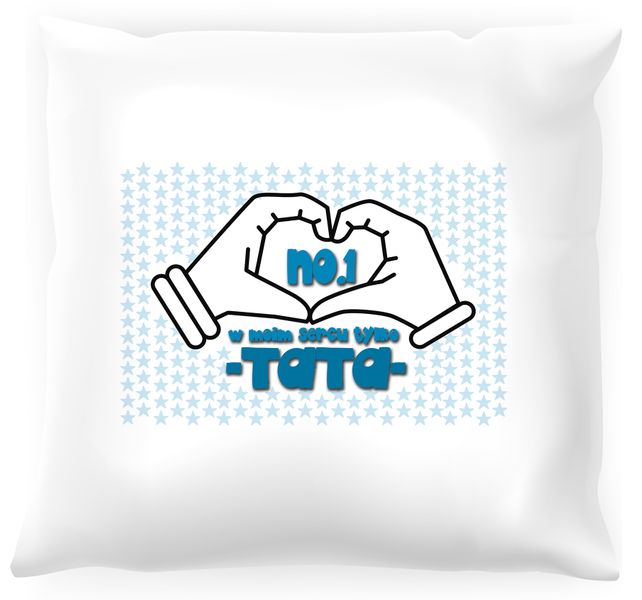 Poduszka Tata numer 1 zdjęcie 1