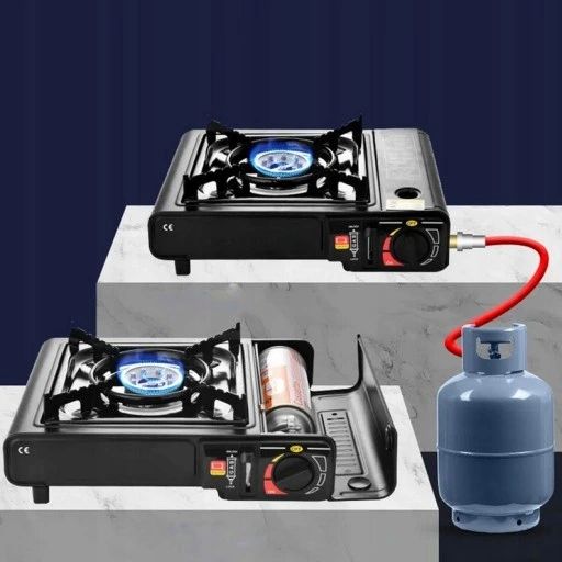 KUCHENKA TURYSTYCZNA GAZOWA Z PRZENOŚNĄ WALIZKĄ + 4x KARTUSZ Z GAZEM PIKNIK zdjęcie 14