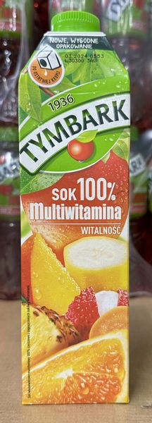 Tymbark sok multiwitamina 1l zdjęcie 1