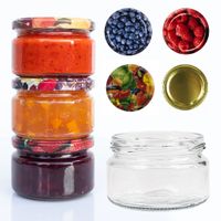 Słoik Szklany 100 sztuk 200 ml 0,2 l Nakrętka Przetwory Dżem Lemon Glass