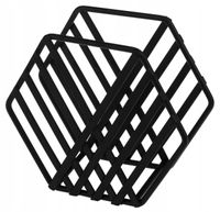 SERWETNIK STOJAK NA SERWETKI ELEGANCKI CZARNY