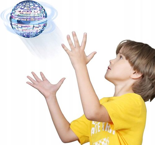 LATAJĄCA KULA DRON PIŁKA ZABAWKA UFO USB LED kolor na Arena.pl