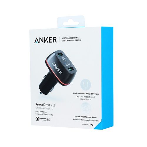 Ładowarka samochodowa ANKER 2 x USB QC 3.0 na Arena.pl